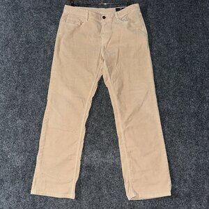 Vineyard Vines Pants Mens 33 Corduroy Cotton Stretch Pockets Straight Paint Hems